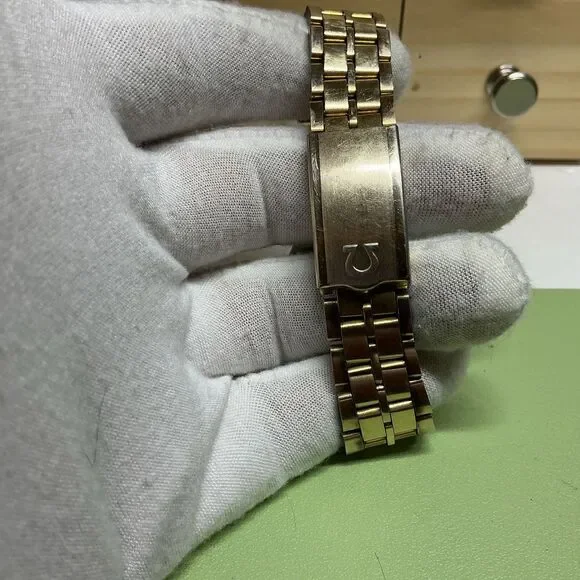 Omega Constellation Electronic f300hz Running OEM Bracelet And Crown